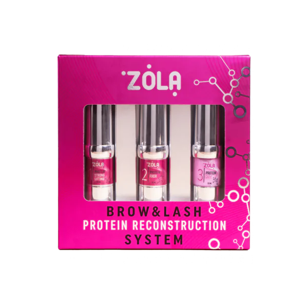 ZOLA Laminating Set NEW Brow&Lash Protein Reconstruction System