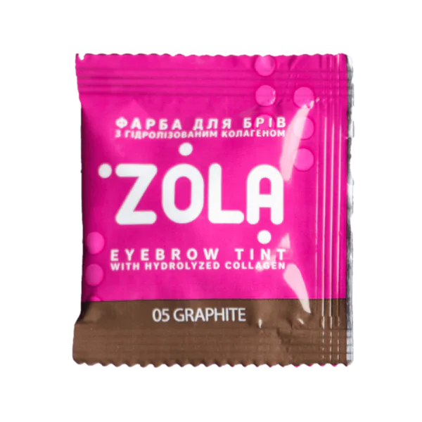 ZOLA Farba do Brwi z Kolagenem 05 Grafit 5ml.