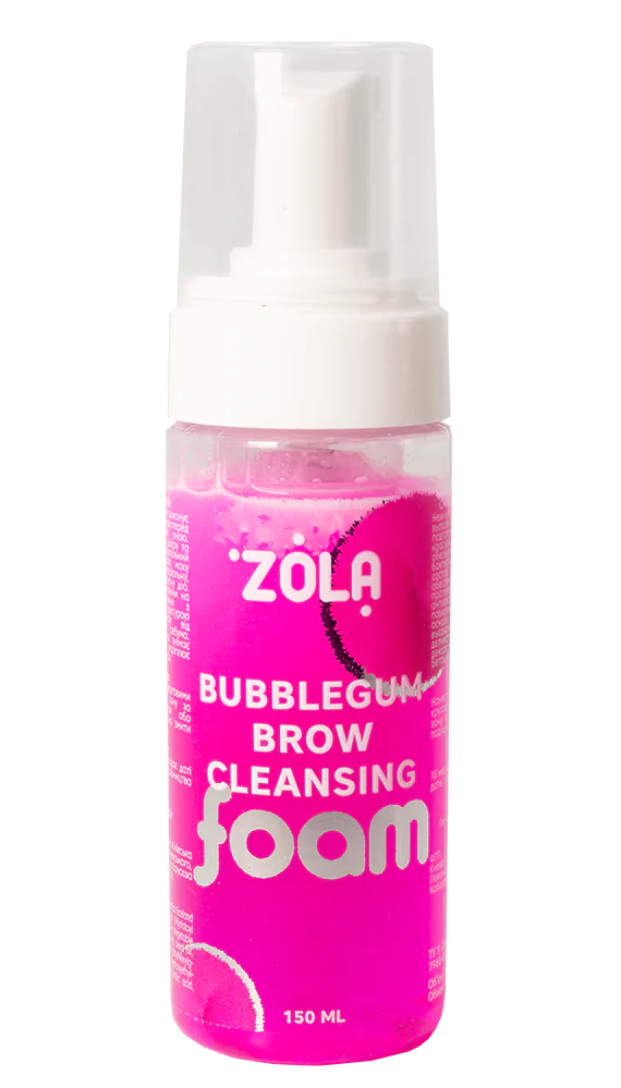 ZOLA Eyebrow cleansing foam Bubblegum 150 ml