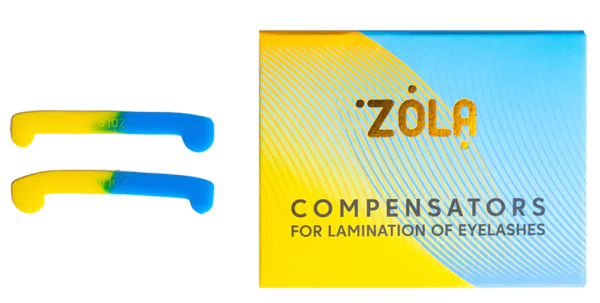 ZOLA Kompensatory do laminacji rzęs (Żółto-niebieski)
