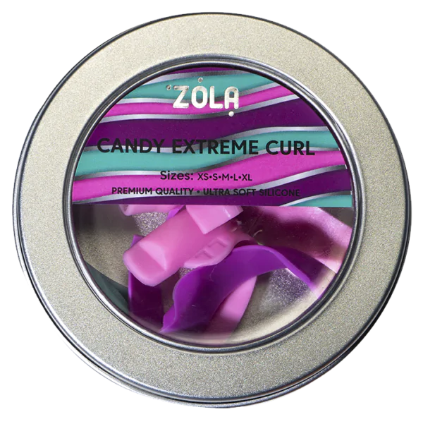ZOLA Lamination Silicone Pads Candy Extreme Curl (XS, S, M, L, XL)