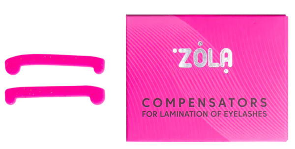 ZOLA Kompensatory do laminacji rzęs (Różowy)