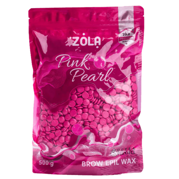 ZOLA Wosk do epilacji brwi Pink Pearl 500 gr.