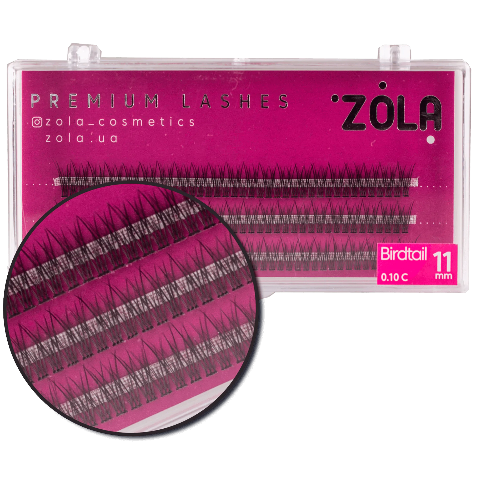 ZOLA Cluster lashes 20D 8 mm