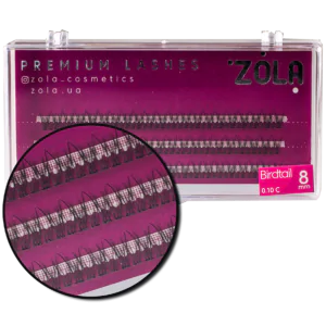 ZOLA Kępki rzęs Birdtail 8 mm