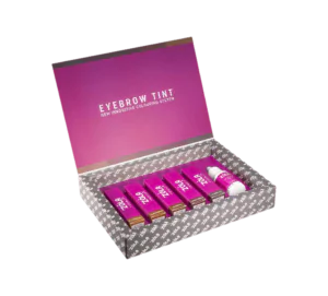 ZOLA Zestaw Farb do Brwi z Kolagenem 5x15ml (5 kolorów i utleniacz)