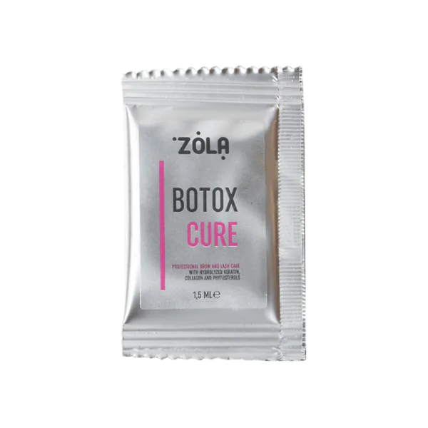 ZOLA Botox dla brwi i rzęs w saszetkach Botox Cure 1,5 ml x 10 szt.