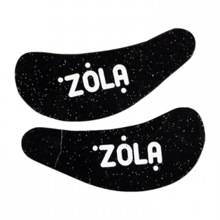 ZOLA Wielofunkcyjne silikonowe płatki pod oczy (1 para) (Czarne)
