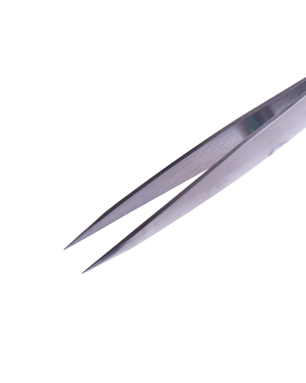 ZOLA Professional Tweezers for Eyebrows SILVER (pointed)