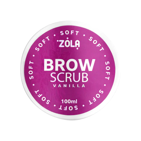 ZOLA Eyebrow Scrub Soft Vanilla 100ml