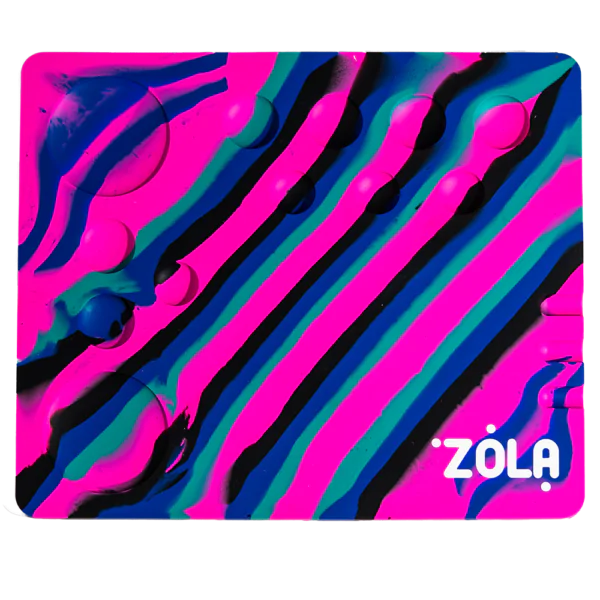 ZOLA Silikonowa mata do mieszania (Wielokolorowa)