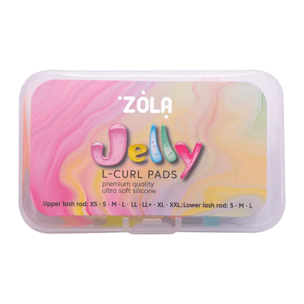 ZOLA Wałki do laminowania Jelly L-Curl do górnych i dolnych rzęs