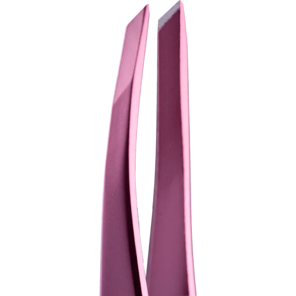 ZOLA Profesjonalna pęseta skośna do brwi LIGHT PINK