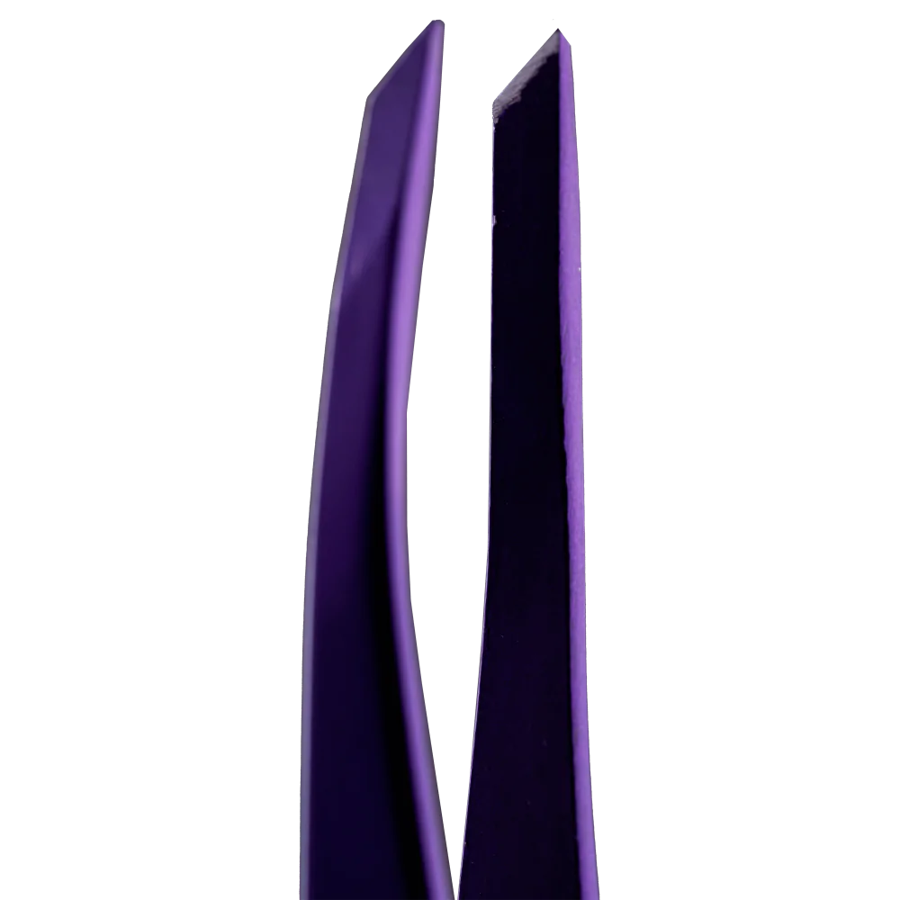 ZOLA Professional beveled tweezers for eyebrows RAINBOW