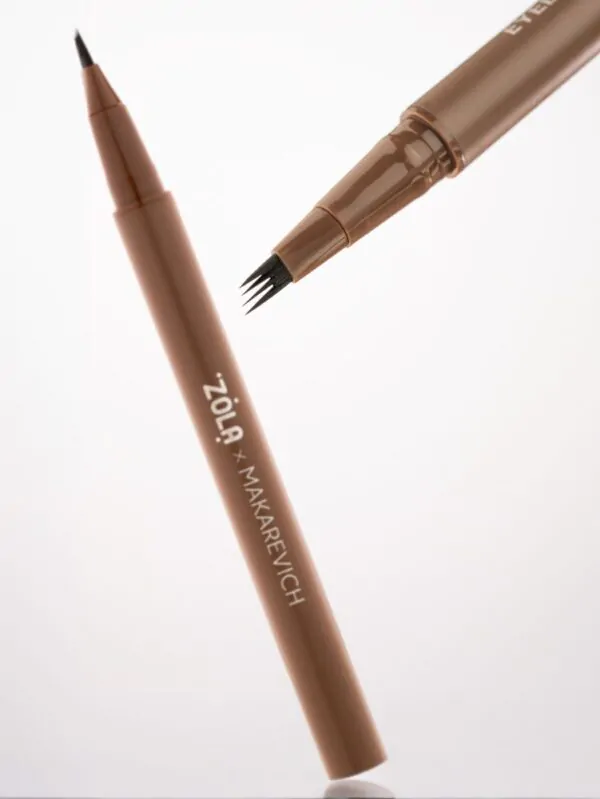 ZOLA x Makarevich Eyebrow Liner with Quad Brush Light Brown